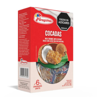 El Paraguitas Milk Caramel With Coconut (6 unit x 20g) - Cocadas