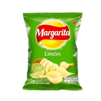 Papas Margarita Limón 25g - The Original Colombian Lemon Chips