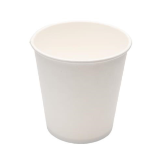 Eco-Packaging 10oz White Single Wall Cups 100/cs