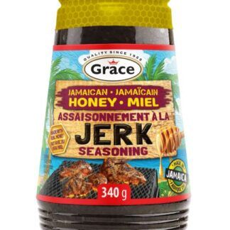 Grace Jamaican Honey Jerk Seasoning 340g | Sabor Caribeño Dulce y Picante