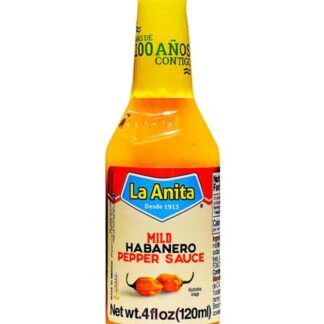 La Anita Mild Habanero Hot Sauce (120ml) | Authentic Mexican Flavor