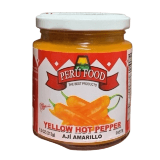 Peru Food Yellow Hot Pepper Paste - Pasta de Aji Amarillo (7.5oz -212g)