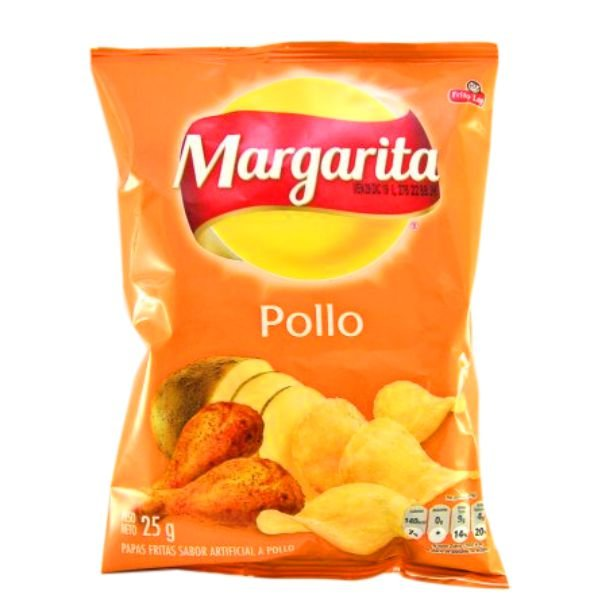 Papas Margarita Pollo 25g - The Original Colombian Chivken Chips