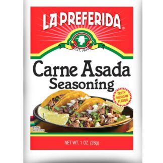LP Carne Asada Seasoning Mix - 1 oz (28g) Packet - Authentic Mexican Grill Spice Blend for Steak & Beef