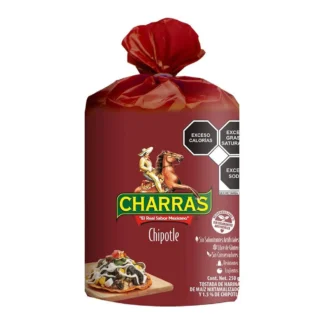 Charras Chipotle Corn Tostadas (350g) - Smoky & Crunchy Mexican Style