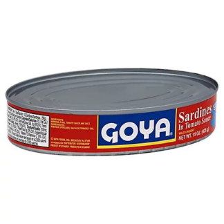 Goya Sardinas en Salsa de Tomate - Sardines in Tomato Sauce 425 gr
