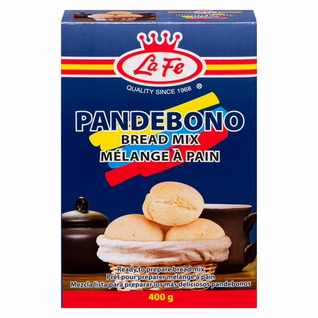 La Fe Pandebono Mix | Gluten-Free Cassava Cheese Bread 400g
