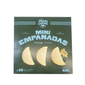 Mini Empanadas Maiz y Queso - 25 Unid. (625 gr) Chez Carlos