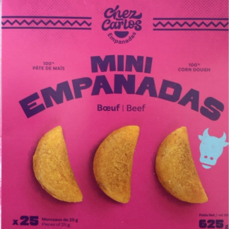 Mini Empanada Maiz y Carne - 25 Unid. (625 gr)