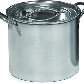 Imusa Stainless Steel Pot with Lid/ Olla Acero inoxidable