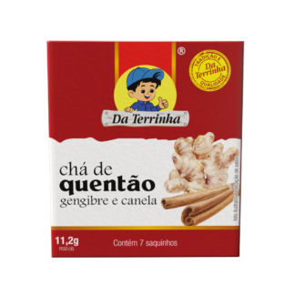 Da Terrinha Cha de Quentao - Gengibre e Canela 11.2g