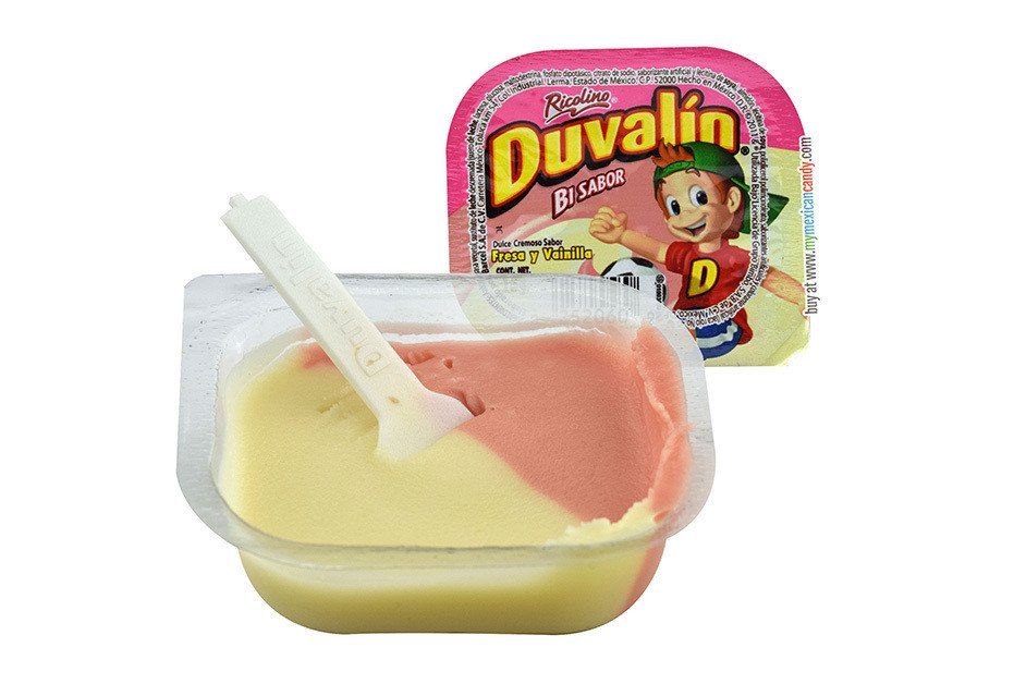 Ricolino Duvalin Fresa/Vanilla 18 packs