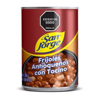 San Jorge  Frijoles Antioqueños con Tocino 300g