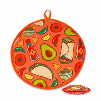 12 in - Tortilla Warmer Pouch Orange
