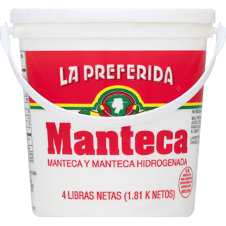 La Preferida Pork Lard - Manteca de Cerdo  (1.81 Kg)  Large Size