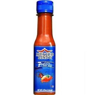 Mexico Lindo 7 Mares Hot Sauce (5 oz) | Authentic Seafood Hot Sauce