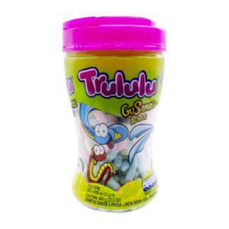 Trululu Sour Worms Gummies (Gusanos Ácidos) - 640g Party Pack