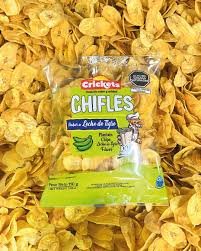 Crickets Chifles Plantain Chips - Ceviche Flavor Leche de Tigre 150g