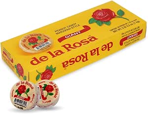 Giant De La Rosa Peanut Candy Marzipan Style - Mazapan 20 x 50g