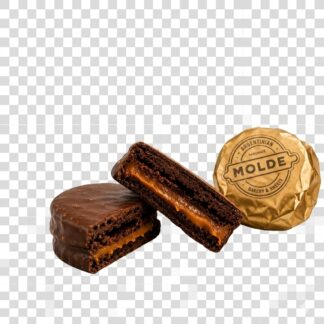 Molde -  Premium Argentine Alfajor Chocolate - 100% Chocolate Alfajores