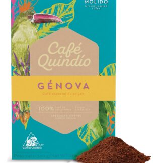Cafe Quindio Génova Molido | Special Coffee from the Heart of Colombia Premium Colombian Ground Coffee  340 gr